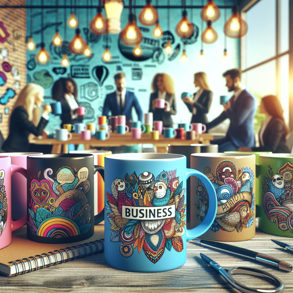 Cómo las tazas personalizadas refuerzan la identidad visual de tu negocio