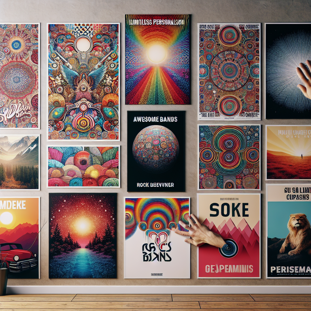 Encuentra el póster ideal para tu habitación.