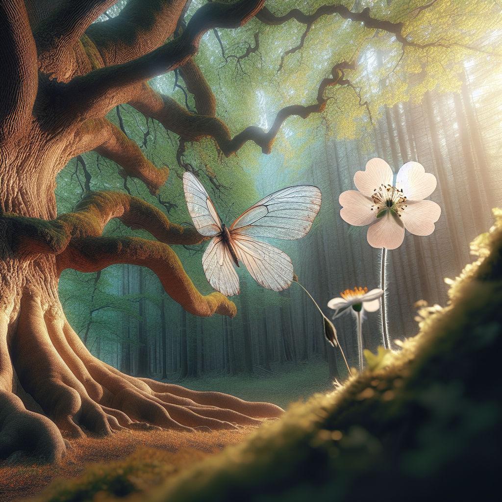La fuerza y la delicadeza de la naturaleza a través de su arte