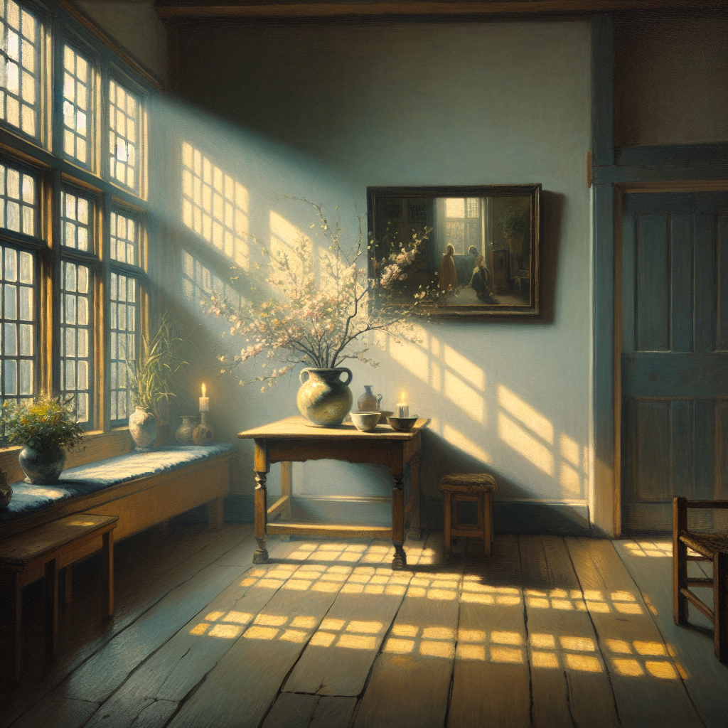 La luz y la serenidad en cada pincelada de Vermeer.