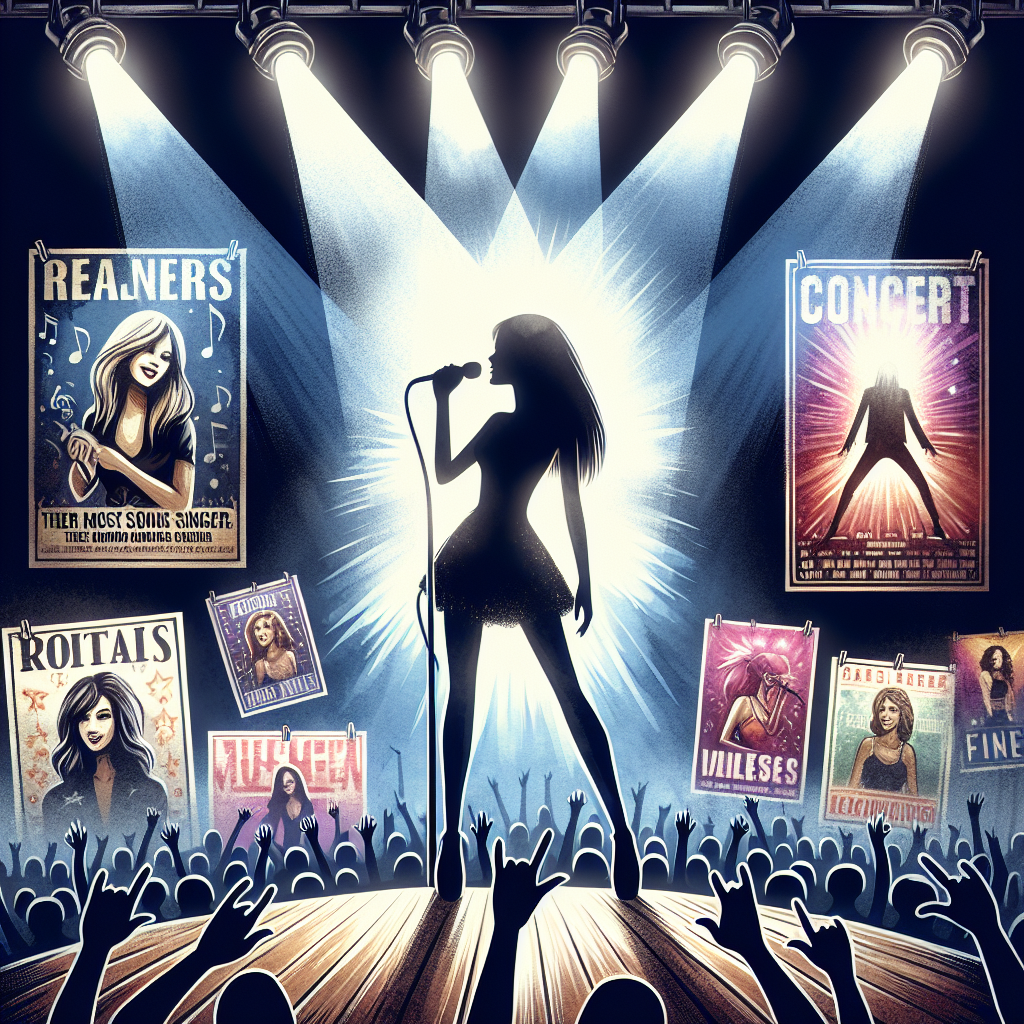 Los mejores carteles de la cantante más famosa.