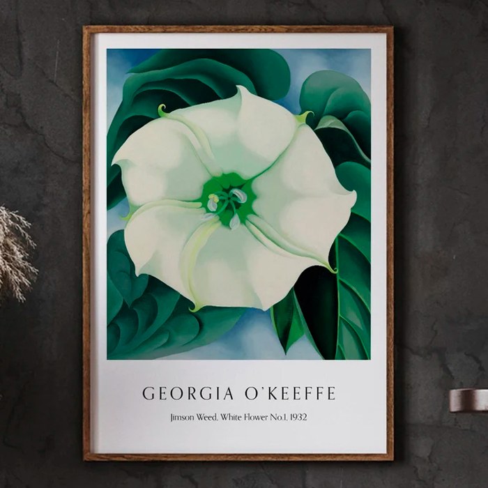 Georgia O'Keeffe - Jimson Weed White Flower