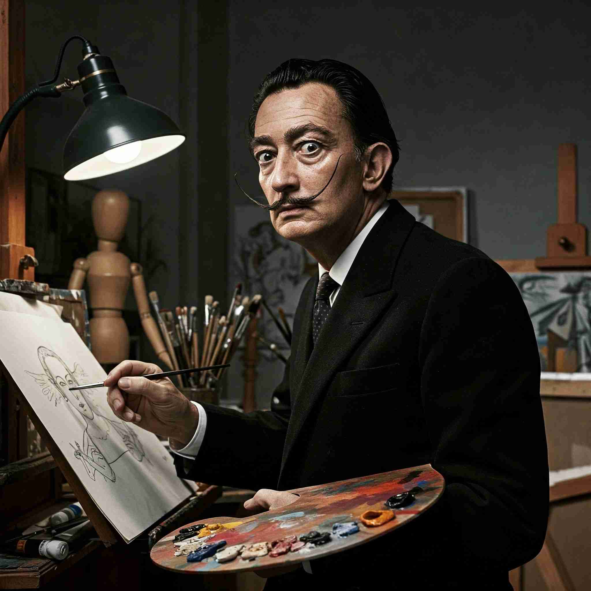 La genialidad detrás de los cuadros de Salvador Dalí