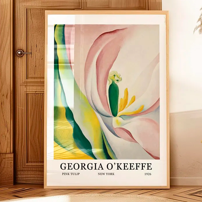 Georgia O'Keeffe - Pink Tulips