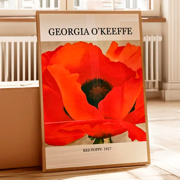 Georgia O'Keeffe - Red Poppy