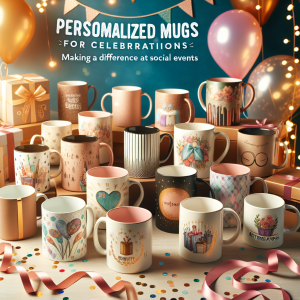 Tazas personalizadas para celebraciones cómo marcar la diferencia en eventos sociales