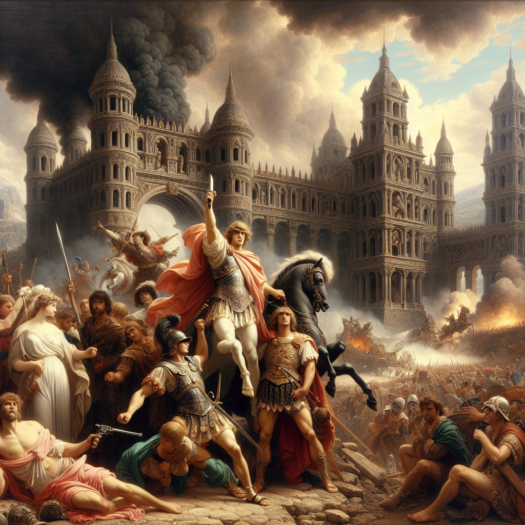 Arte clásico que refleja la grandeza de la historia