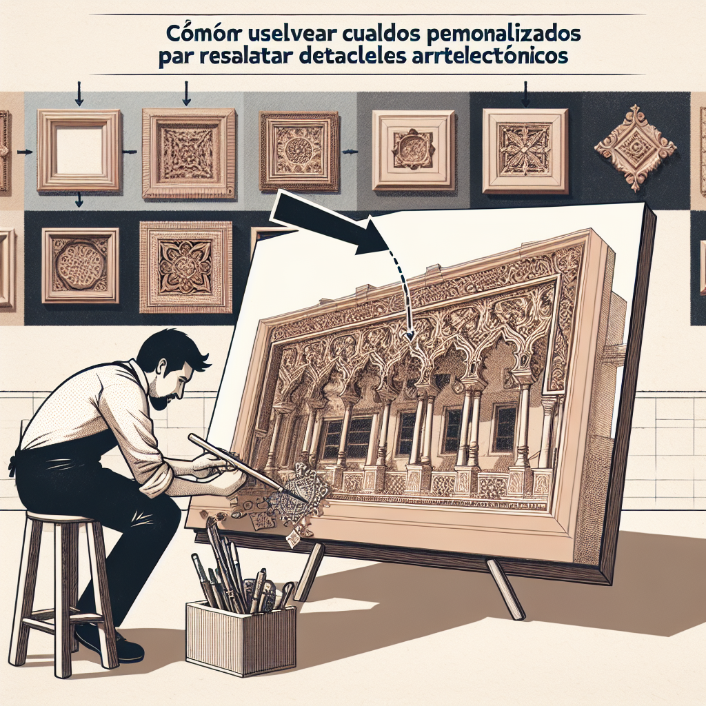 Cómo utilizar cuadros personalizados para resaltar detalles arquitectónicos