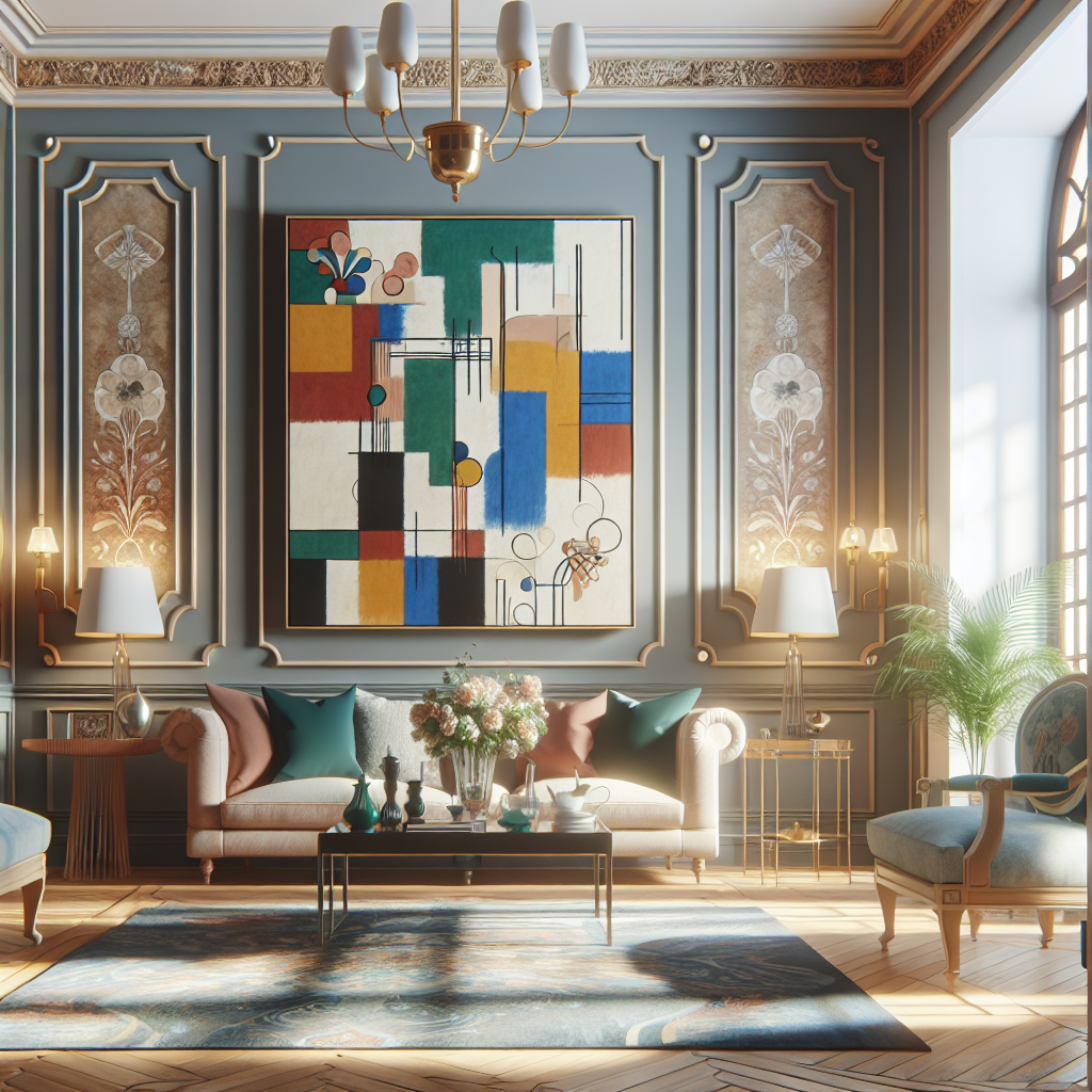 Decoración con estilo: el legado de un pintor contemporáneo