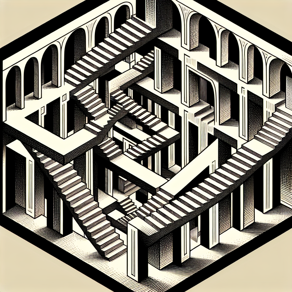 El arte imposible de Maurits Cornelis que está conquistando el mundo
