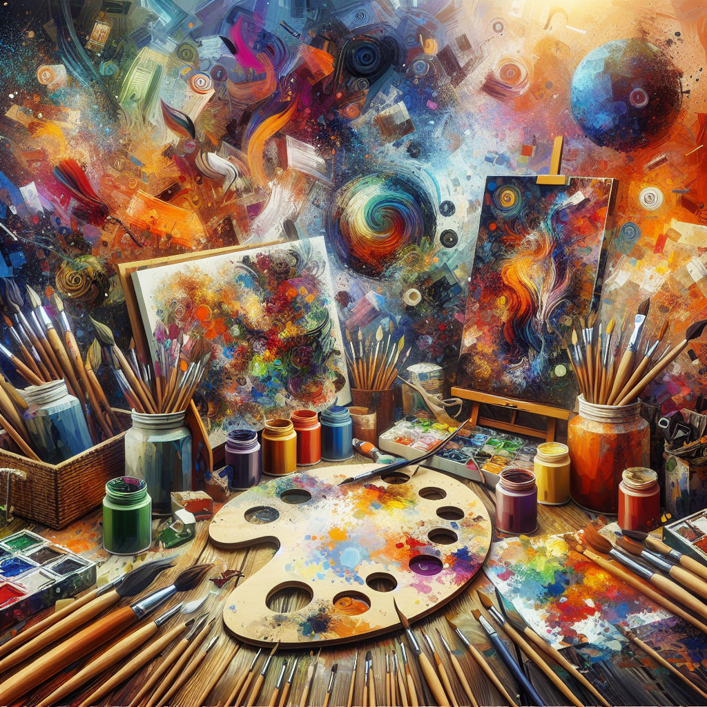 Estilo y técnica inconfundibles en cada pintura