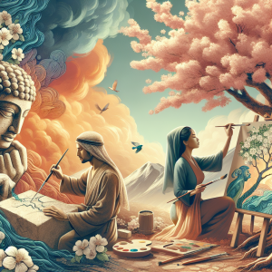 La armonía de la naturaleza y el ser humano en su arte