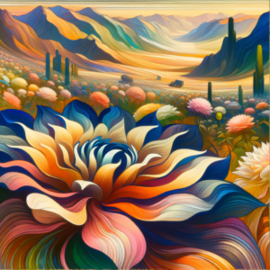 La visión única de OʼKeeffe sobre el paisaje y la flora