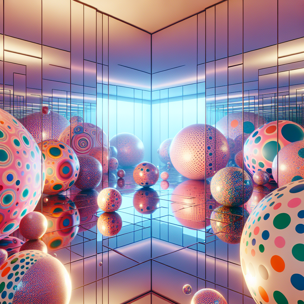 La creación de mundos infinitos en las instalaciones inmersivas de Kusama