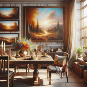 Cuadros de Paisajes para un Comedor Acogedor