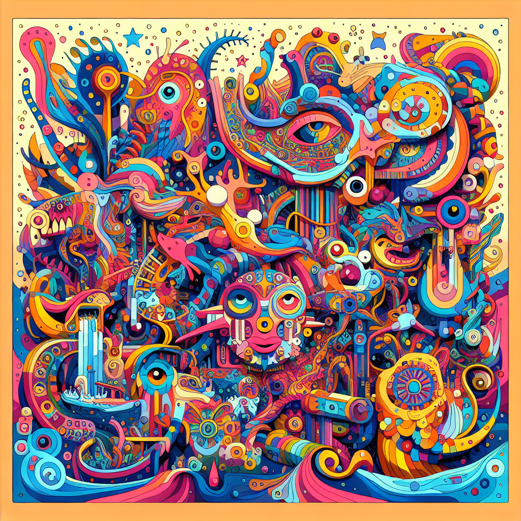 Estilo surrealista y divertido: Cuadros inspirados en Seuss