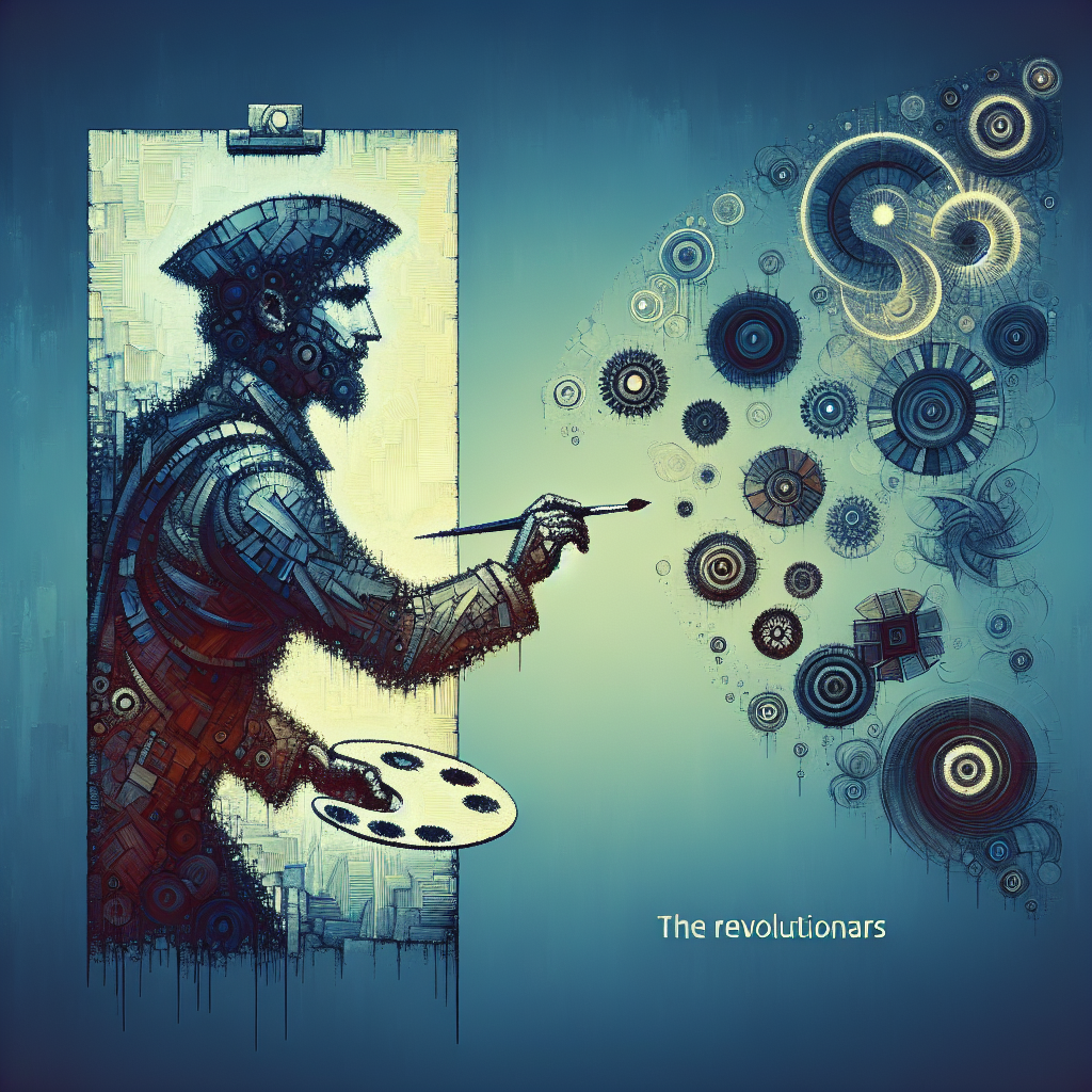 La evolución de la forma en la pintura de un revolucionario