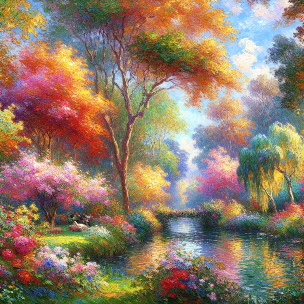 La pasión por los colores vibrantes en las pinturas de Renoir