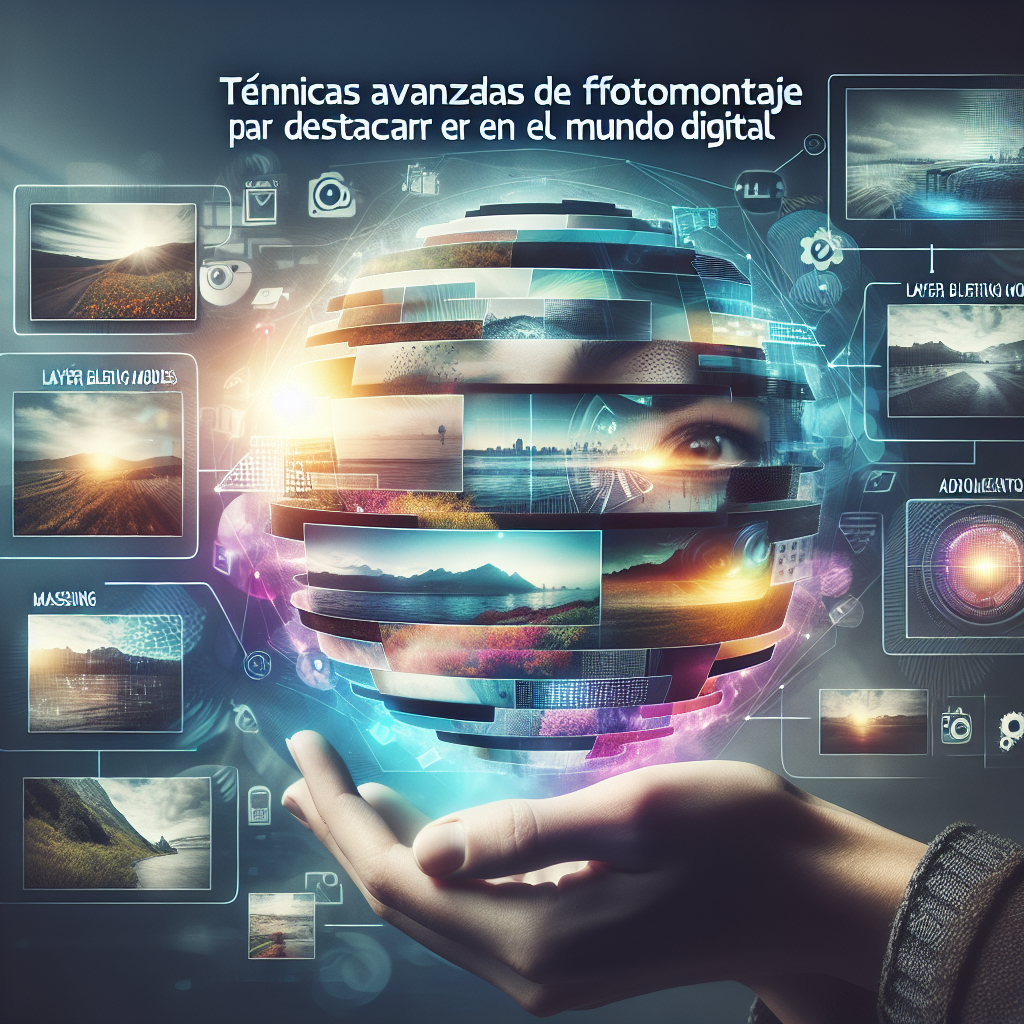 Técnicas avanzadas de fotomontaje para destacar en el mundo digital