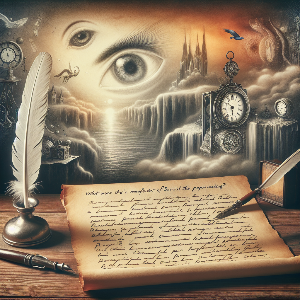 ¿Cuáles fueron los manifiestos del surrealismo y qué planteaban?