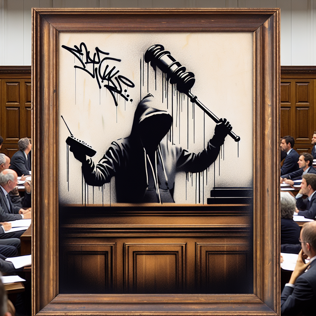 Banksy y la destrucción de su propia obra en subasta: ¿Arte o estrategia?