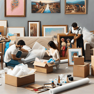 Cómo almacenar cuadros decorativos cuando renuevas tu decoración
