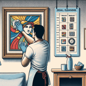 Frecuencia ideal de limpieza de cuadros decorativos según el ambiente del hogar