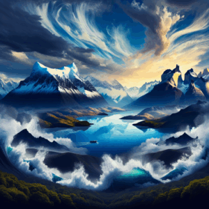 La fuerza de la naturaleza reflejada en cada pintura