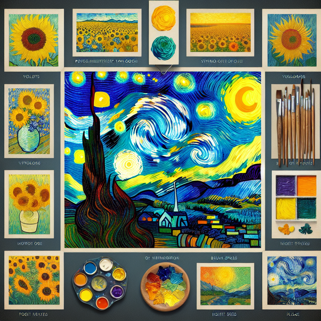 El simbolismo del color en las pinturas de Van Gogh