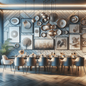 Comedores modernos: tendencias en cuadros decorativos
