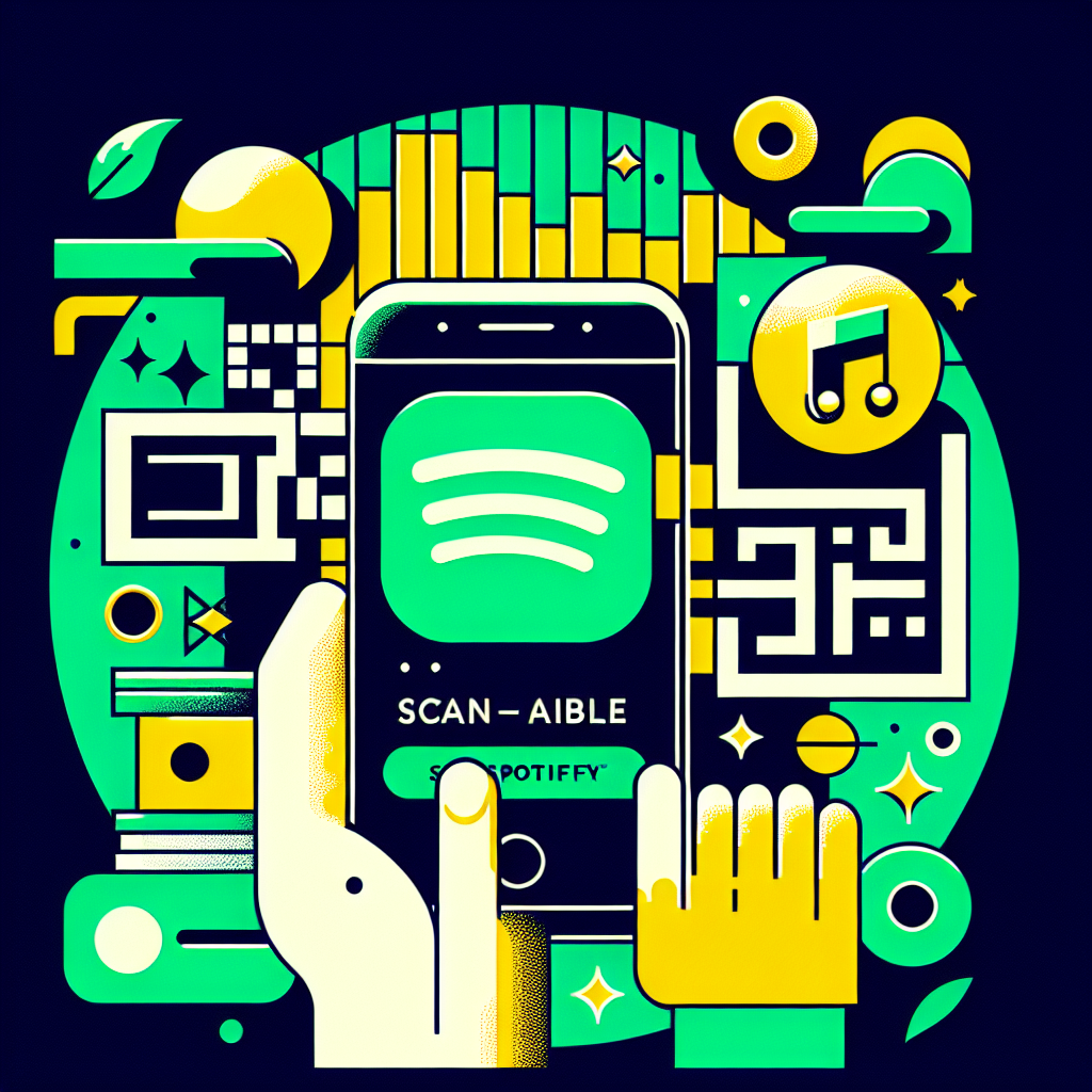 Cuadro Spotify con código escaneable: cómo funciona