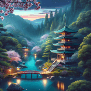 El viaje visual a través de la belleza del paisaje japonés