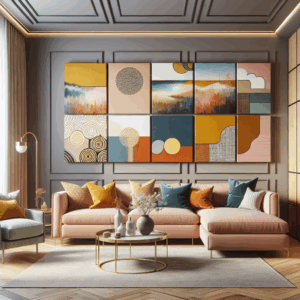 Los mejores cuadros aesthetic para decoración de salas modernas