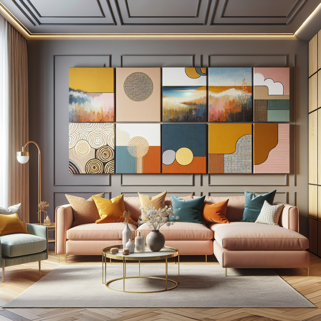 Los mejores cuadros aesthetic para decoración de salas modernas
