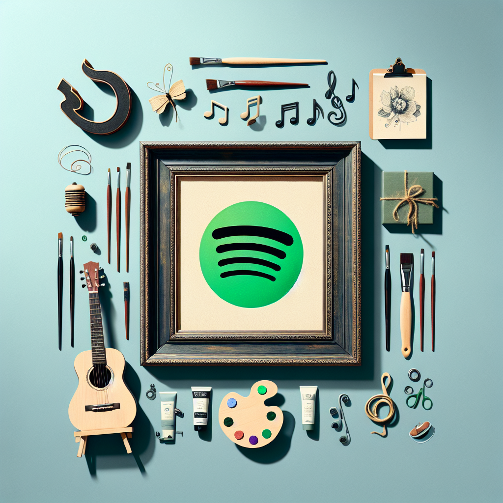 Cuadro Spotify como regalo para músicos y artistas