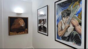 Descubre los Impactantes Retratos de Javier Milei en Olivos: La Artista Revela sus Obras Inspiradoras