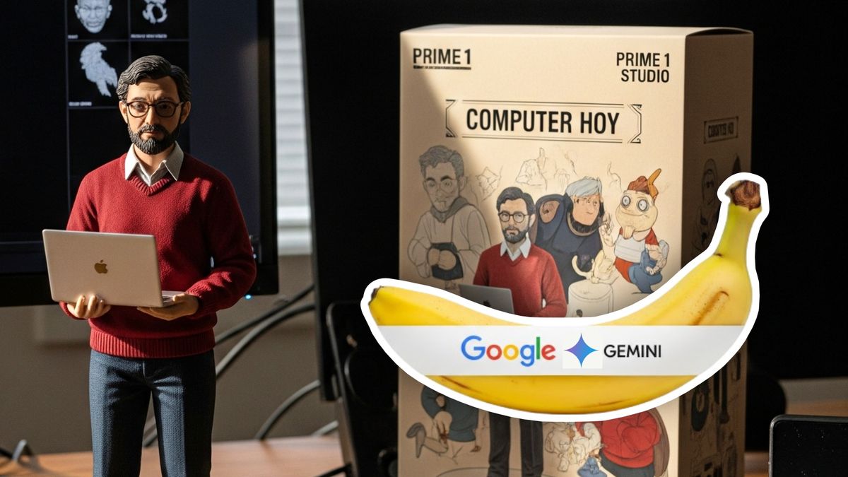 Crea tus propias figuras 3D personalizadas con Nano Banana: el innovador editor de imágenes con IA de Google