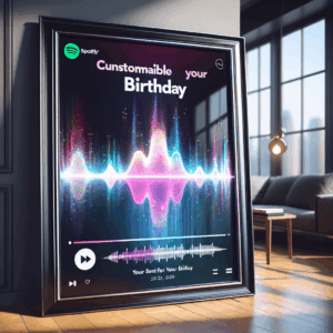 Cuadro Spotify: el detalle perfecto para cumpleaños