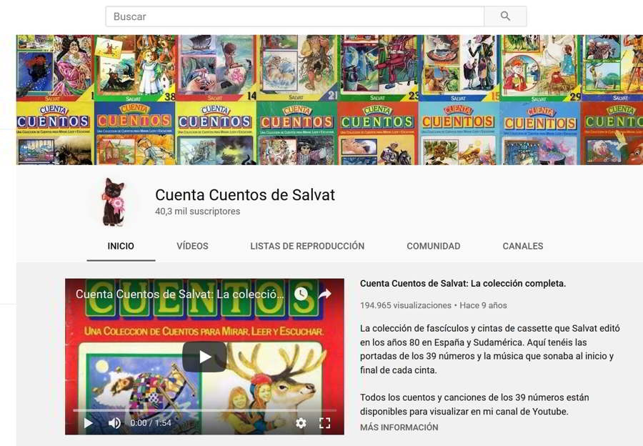 Los 5 Mejores Cuentacuentos en Línea para Ayudar a tus Niños a Dormir Cuenta Cuentos de Salvat