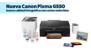 Prueba de la Canon Pixma G550: Resultados de Impresión en Color y Blanco y Negro Revelados