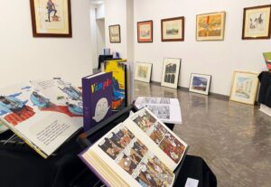 Arte y Esperanza: Exposición Solidaria de Cuadros y Libros para Apoyar a Cáritas