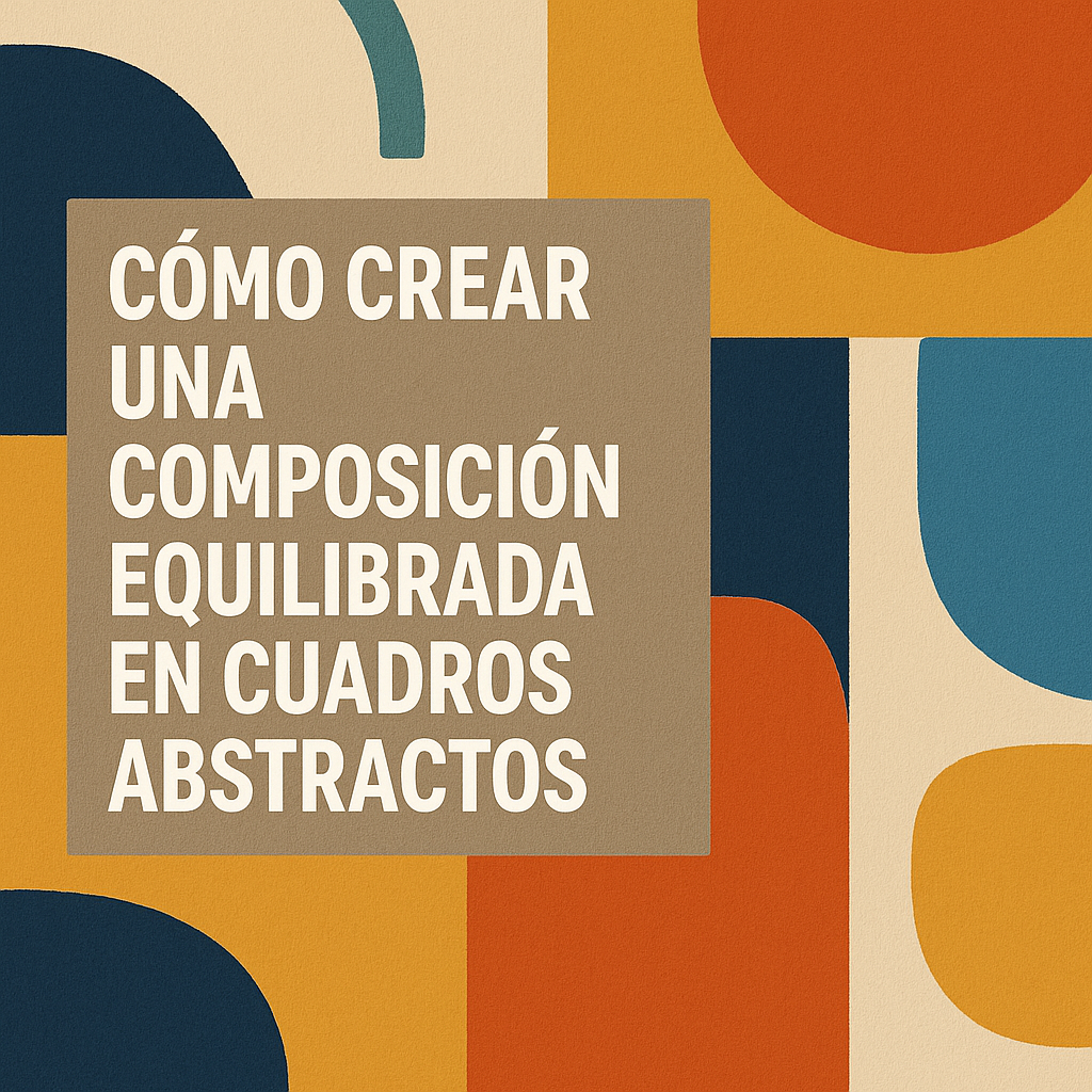 Cómo Crear una Composición Equilibrada en Cuadros Abstractos