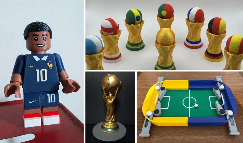 Impresiones 3D Imperdibles para Celebrar el Mundial 2026
