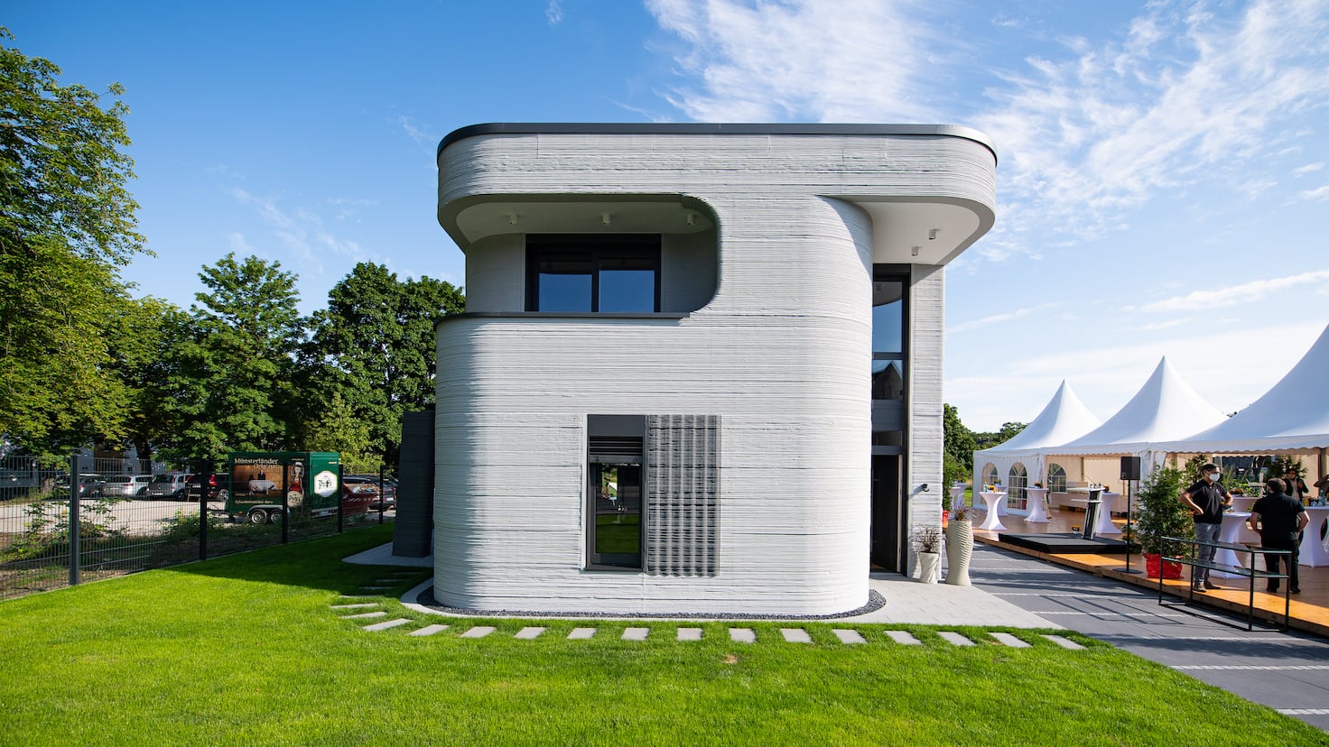 Descubre la primera casa en Alemania construida con impresión 3D: Imágenes increíbles del interior y exterior