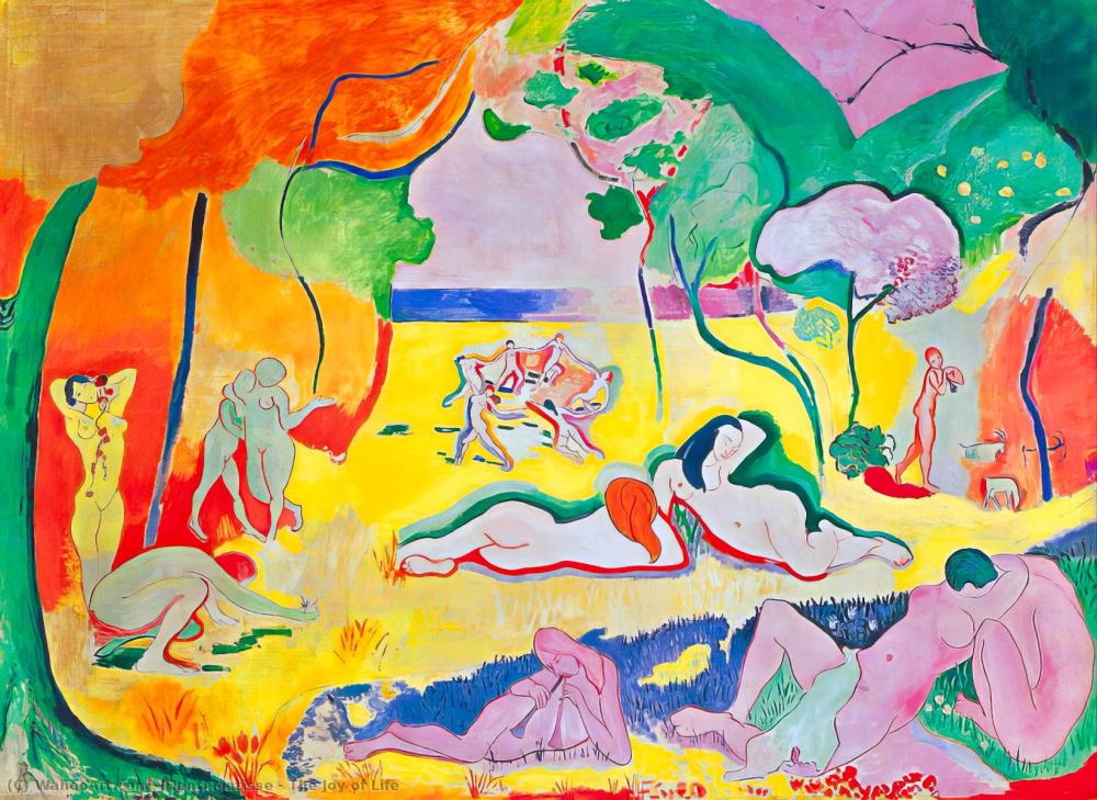 la alegria de la vida Matisse