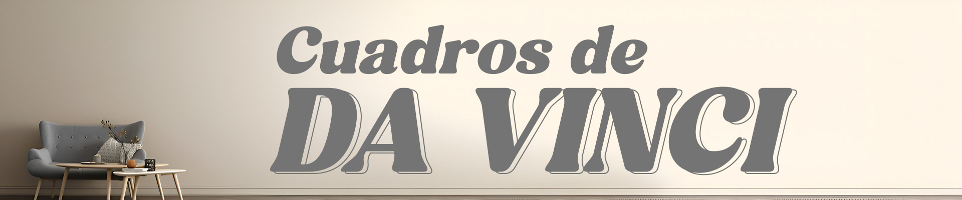 Cuadros y Pinturas de Leonardo Da Vinci - Azul - Morado - Verde Claro - Amarillo - Crema - Verde Oscuro