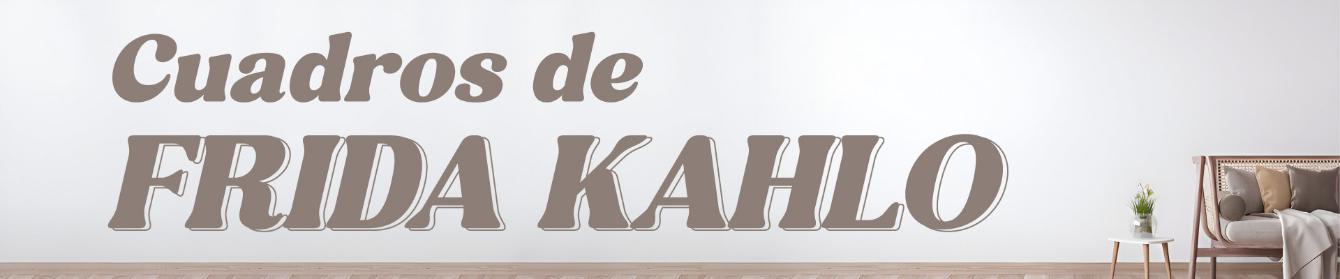 Cuadros de Frida Kahlo - Naranja - Azul Marino - Verde Claro - Crema - Marrón - Verde Oscuro