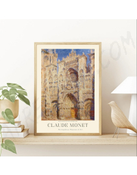 Cuadros de Famosos - La Catedral de Rouen de Claude Monet