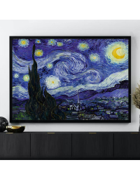 Cuadros de Famosos -  Noche Estrellada de Van Gogh