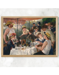 Cuadros de Famosos - El Almuerzo de los Remeros de Pierre-Auguste Renoir